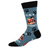 Cat Daddy Socks - Blue