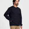 W- Bamboo Northcoast Fleece Crew - Black