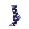 Night Tea Night Socks - Navy