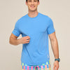 The Cascade Cooler Tee - Medium Blue