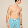 5.5" The Turquoise Tides Swim Trunk - Turquoise/Aqua