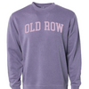 Pigment Dyed Crewnecks 2.0 - Plum