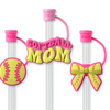 Straw Topper Set - Pitch Hit Run