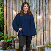 Comfy Light Hoodie - Navy