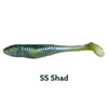 3.5" Swim Minnow 12Pk - Ss Shad