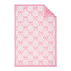 Jacquard Baby Blanket 30"x40" - Coquette Bow