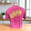 Sy Wilson Logo Tee - Burgundy
