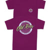 Circle Logo Pocket Tee - Berry