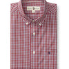 Coker Plaid Performance Poplin - Red