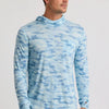 M- Bamboo Lightweight Hoodie - Sea Camo