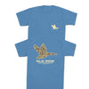 Outdoors Flying Duck Pocket Tee - Washed Denim