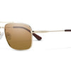 Payback Sunglasses - Gold + Polarized Brown Lens