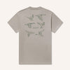 Seawash Tee - Field Sketches - Light Gray