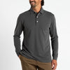 Murray Pique Polo - Charcoal