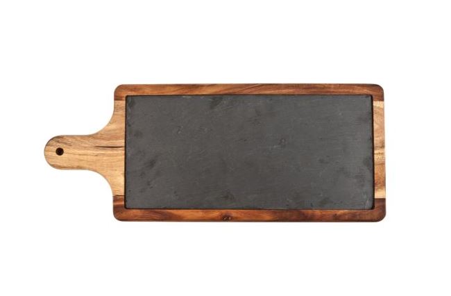 Slate And Wood Paddle By Twine