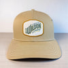 Logo Trucker Hat - SY Wilson - Khaki/White