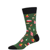Tailgater's Delight Sock - Green Heather