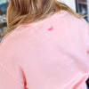 Varsity Vintage Crew Sweatshirt - Camellia