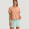 Women Elevate Lightweight Tee - Light Coral