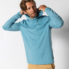 Long Sleeve Windward Perf Hooded T-shirt - Pastel Blue