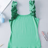 Ruffles For Spring - Green
