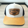 Arlington Patch Trucker Hat - SY Wilson - Stone/Clay