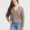Massey Chunky Sweater - Burnt Taupe
