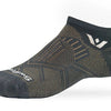 Aspire No Show Sock - Olive Gray