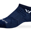 Aspire No Show Sock - Navy Gray
