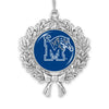 Collegiate Wreath Ornament - Univ Of Mem