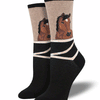 Hey Neigh-bor Socks - Hemp Heather