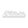 Decal 12" Hobie Fishing White - White