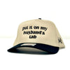 Husband's Tab Trucker Hat - Black/Khaki