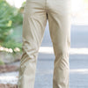 Twill 5 Pocket Stretch Khaki Pant - Khaki