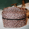 Cosmetic Travel Bag - Brown Leopard