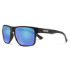 Rambler Sunglasses - Matte Black + Polarized Blue Mirror Len