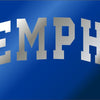 Collegiate License Plates - Memphis - Blue/Silver