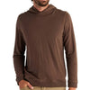 M- Lightweight Fleece Hoody - Mustang