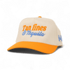 Tan Lines and Tequila Trucker Hat - Retro Orange/Natural