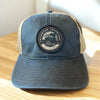Arlington Train Trucker Hat - SY Wilson - Navy/Khaki