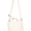 Woven Mini Bucket Bag - Cream