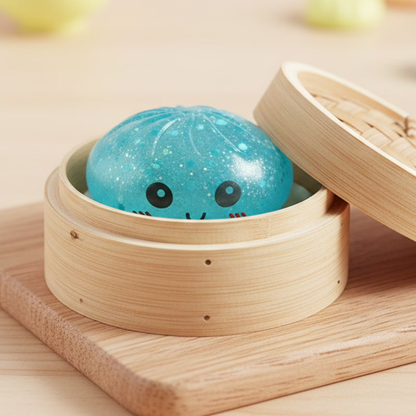 Mystery Glitter Squishy Dumpling Toy