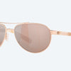 Fernandina - Copper Silver Mirror 580P Lens - Shiny Rose Gold Frame