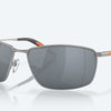 Turret - Gray Silver Mirror 580P Lens - Matte Silver + Translucent Grey/Orange Frame