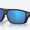 Diego - Blue Mirror 580G Lens - Matte Black Frame