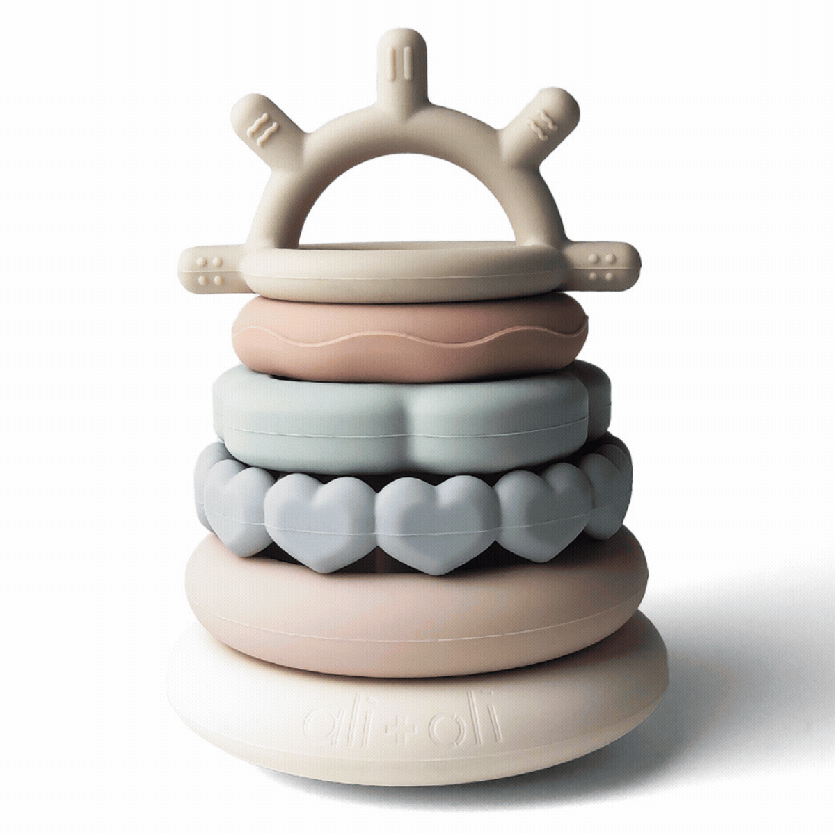 Silicone Stacking Ring Tower 6-Piece