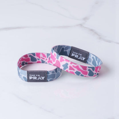 River Rock Camo Pink & Ash-Tap to Pray