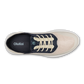 OluKai Men's Kialoa sneaker top view in Tapa beige and Trench Blue navy colorway