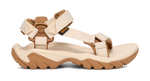 Teva Terra Fi 5 Universal hiking sandal in Coconut colorway with cream straps and tan sole