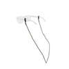Braided Leather Eye Glass Retainer - Dark Green